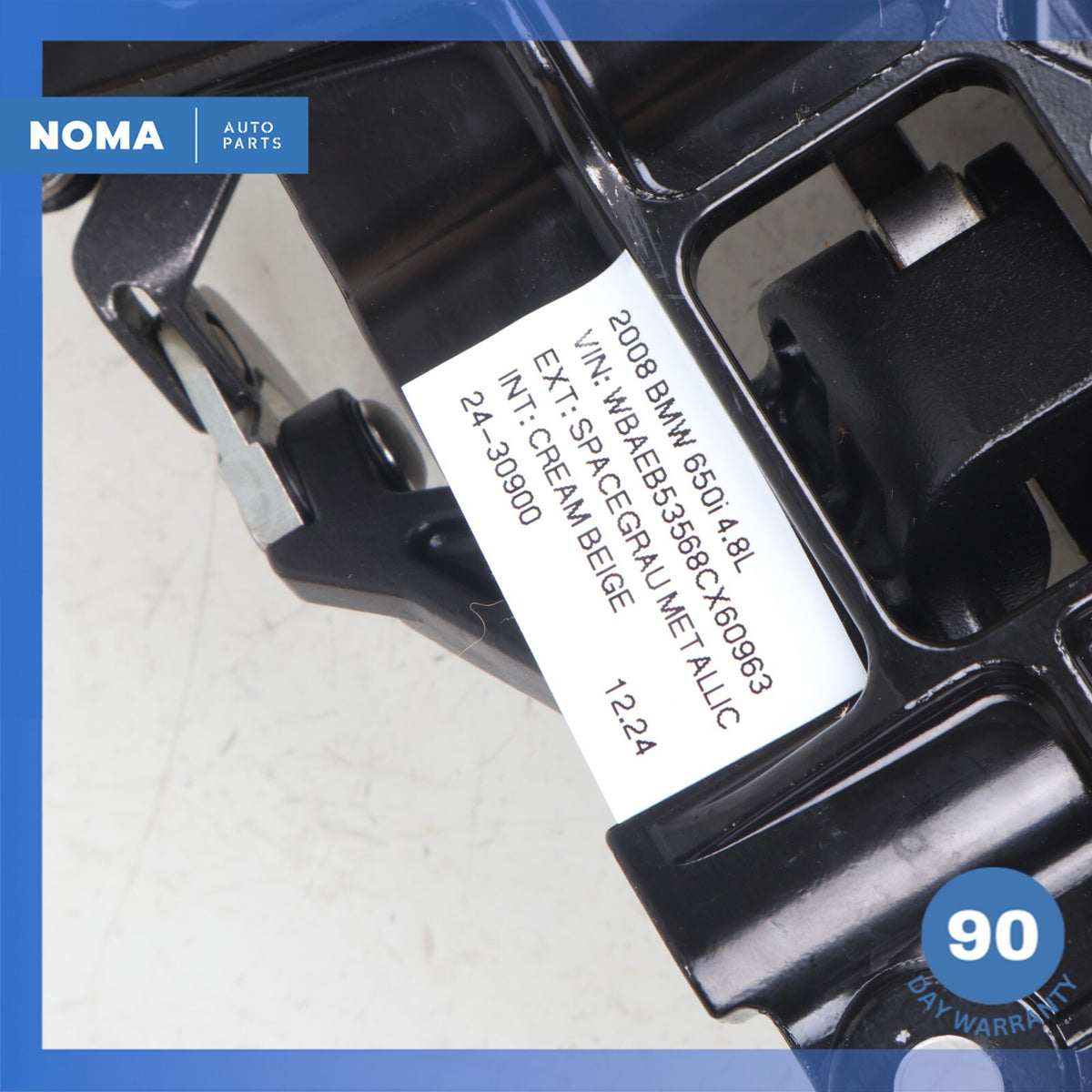 BMW E64 650i M6 Convertible Front Right Top Roof Lock Latch Actuator OEM - photo 11