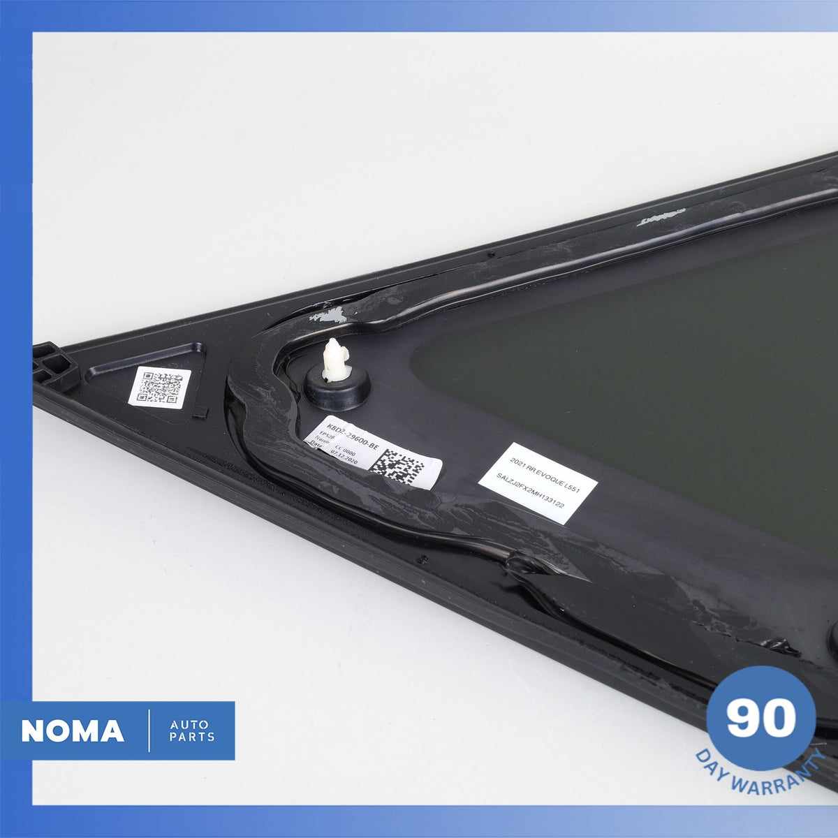 20-23 LR Range Rover Evoque L551 Rear Right Quarter Glass K8D229600FE OEM - photo 11