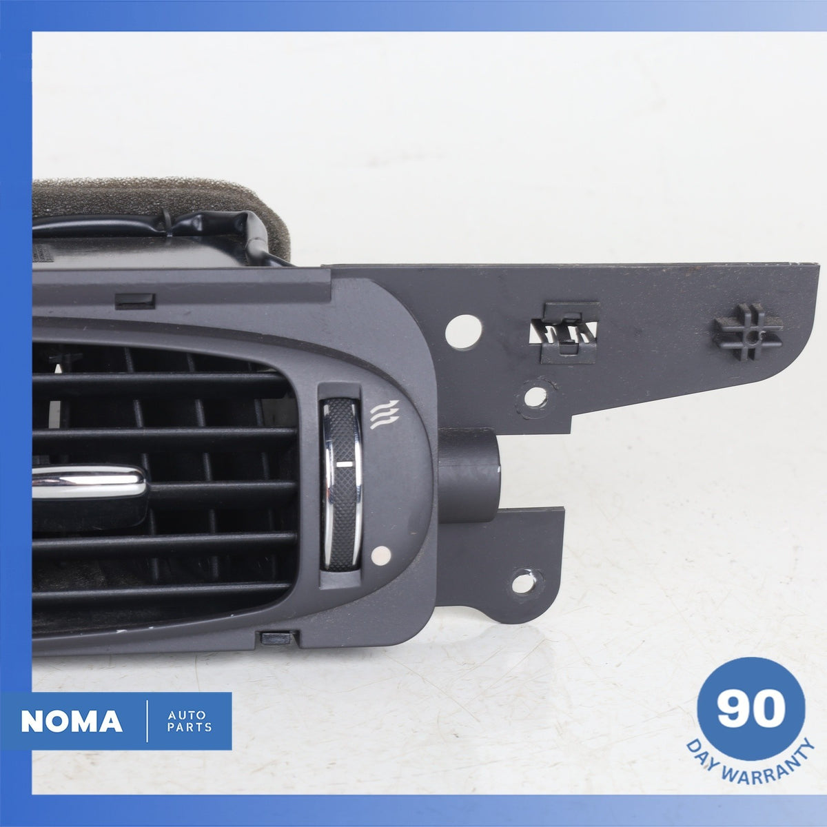 04-09 Jaguar X358 Front Center Dash Board HVAC AC А/C Dual Air Vent w/ Clock OEM - photo 2