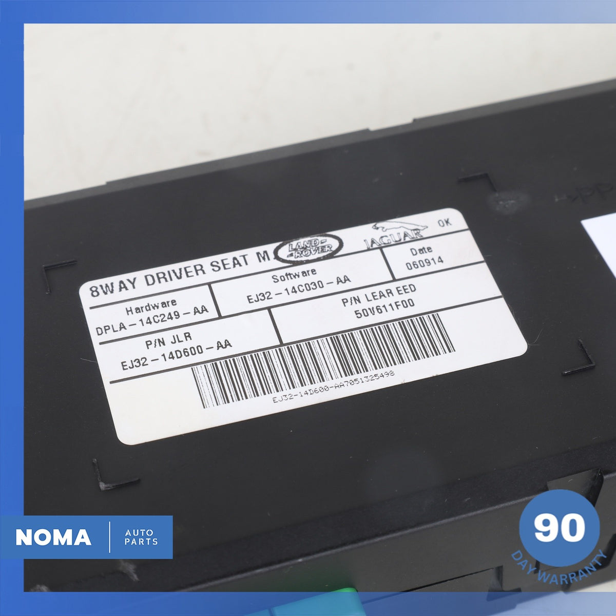 14-15 LR Range Rover Evoque L538 Front Left Driver Seat Control Module OEM - photo 5