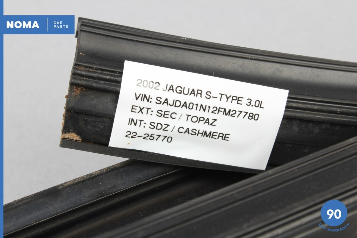 00-08 Jaguar S-Type X200 Rear Right Passenger Door Window Glass Run Channel - photo 10