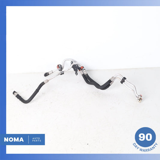 BMW F02 750i 650i 550i Engine Oil Cooler Cooling Line Hose Set 17227589510 OEM - photo 1