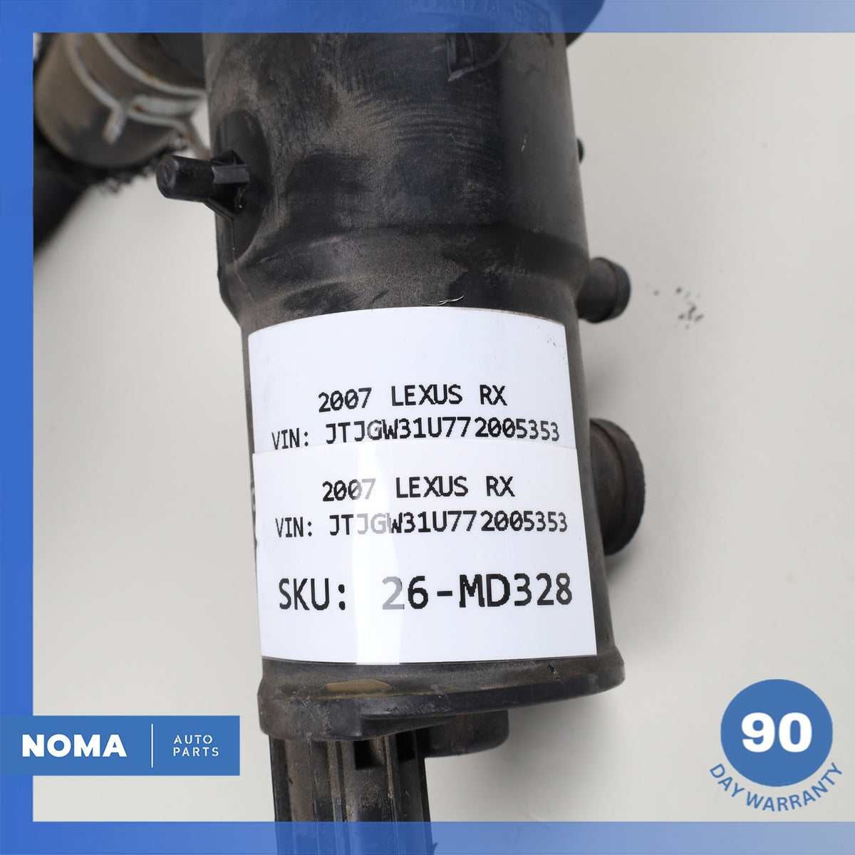 06-08 Lexus MHU33 RX400h Engine Water Coolant Pump w/ Hoses OEM - photo 13
