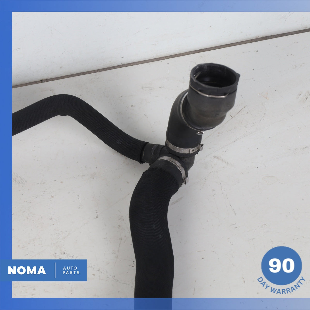16-20 Jaguar X260 XF XE Upper Top Radiator Hose Coolant Hose T2H3408 OEM - photo 3