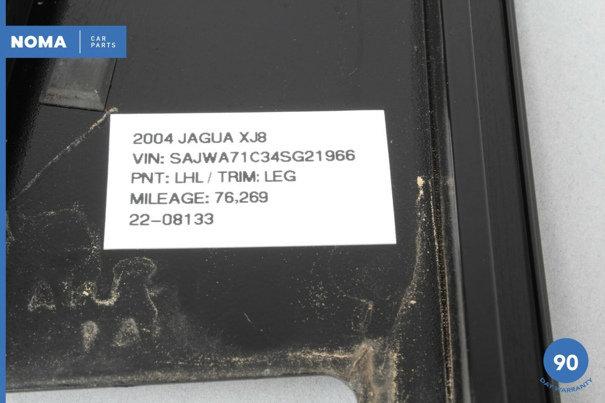 04-09 Jaguar XJ8 XJR VDP X350 X358 Rear Right Side B-Pillar Exterior Molding OEM - photo 7