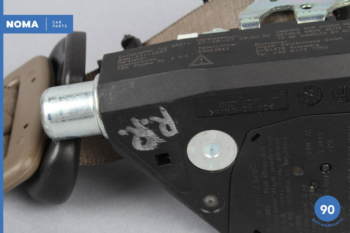 04-09 Jaguar XJ8 XJR VDP X350 X358 Rear Right Side Seat Belt Retractor AMB OEM - photo 14