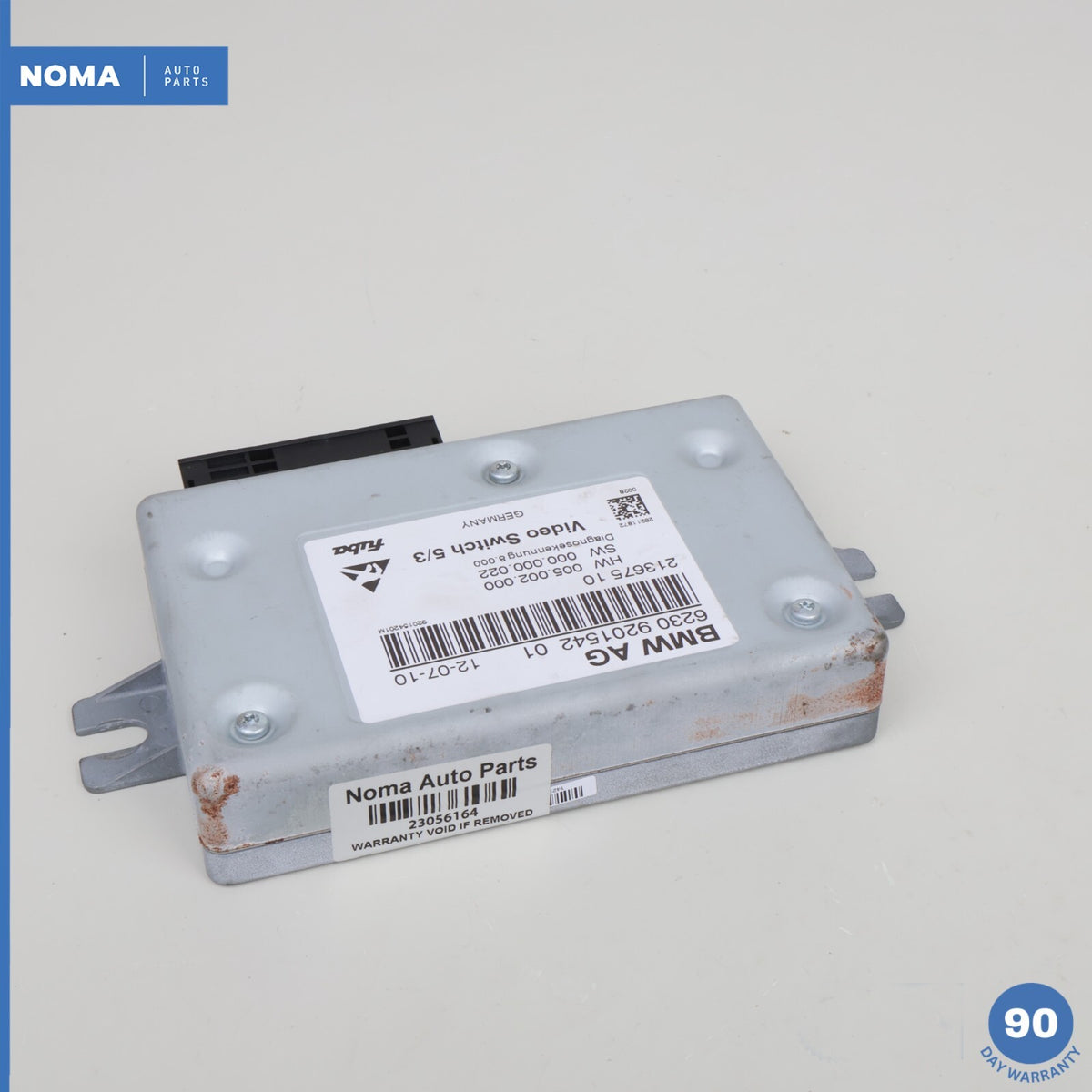 09-15 BMW 750Li F01 F02 Optional Video Switching Module 65509201542 OEM - photo 5
