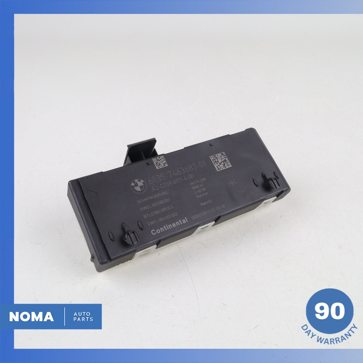 BMW G12 740i Trunk Boot Lid Door Control Module Unit 61357481045 OEM 76k - photo 2