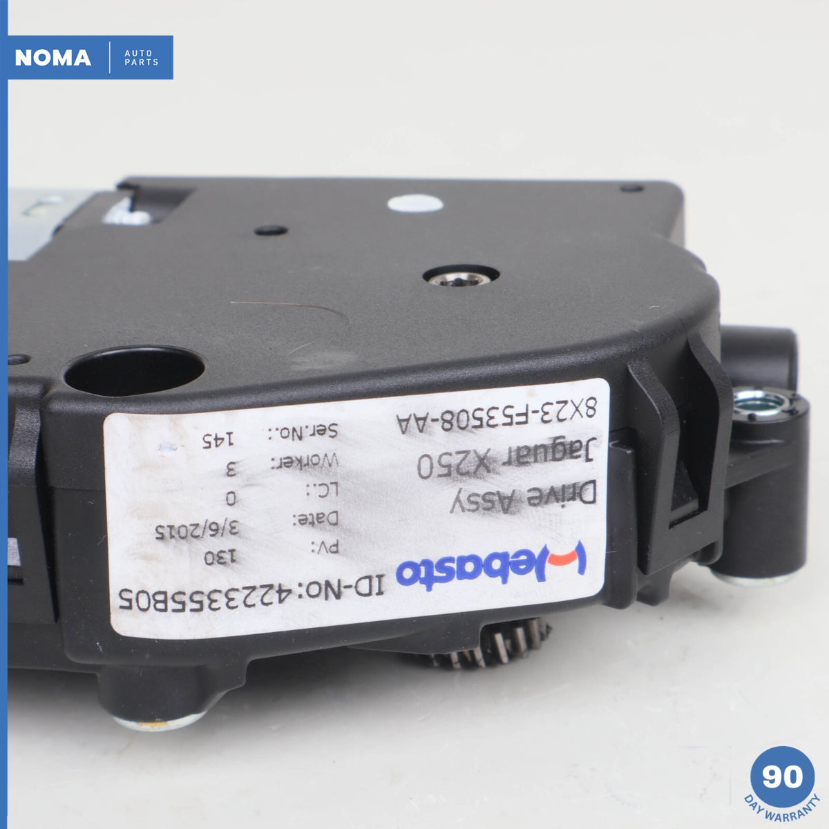 2015 Jaguar X250 XF Sunroof Sun Roof Adjustable Gear Motor 8X23F53508AA OEM - photo 6