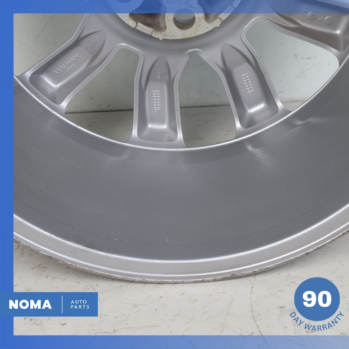 06-09 LR Range Rover Sport L320 Silver Sparkle 9.5 x R20 20" Wheel Rim OEM - photo 15