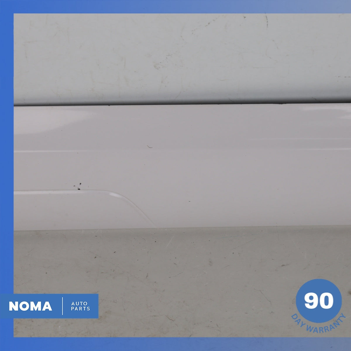 13-15 Audi 8U Q3 Front Right Side Door Lower Molding White OEM - photo 4