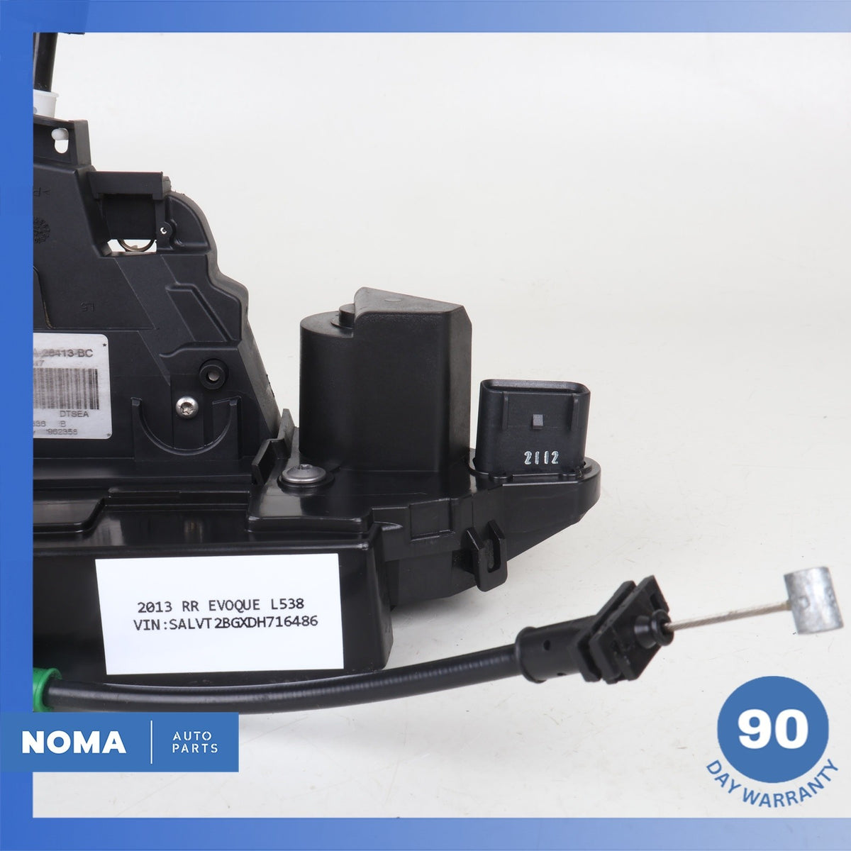 12-19 Range Rover Evoque L538 Rear Left Side Door Latch Lock 8X2A26413BC OEM - photo 4