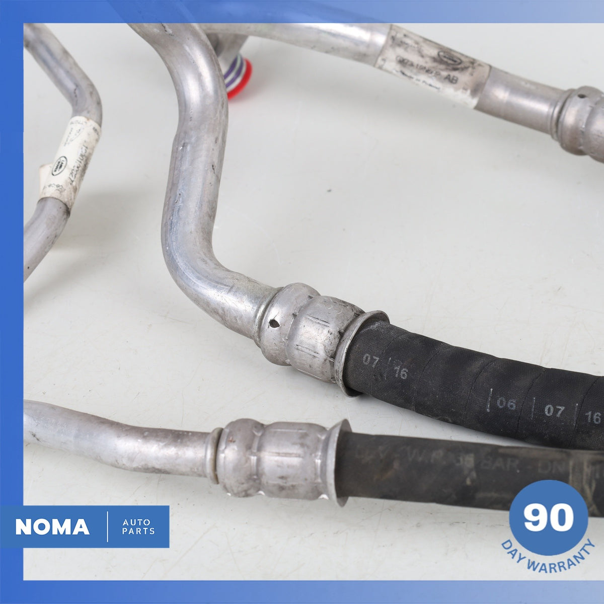 2017 Jaguar X760 XE AC A/C Air Conditioning Hose Line Set OEM - photo 4