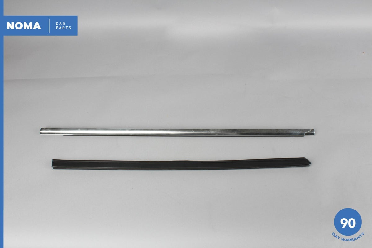 00-08 Jaguar S-Type X204 Front Left Side Door Window Seal w/ Moulding Set OEM - photo 1