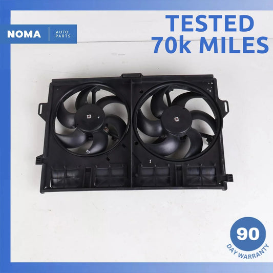 00-02 Jaguar X100 XKR XJR Engine Radiator Cooling Fan Assembly MJB4270BC OEM 70k - photo 1