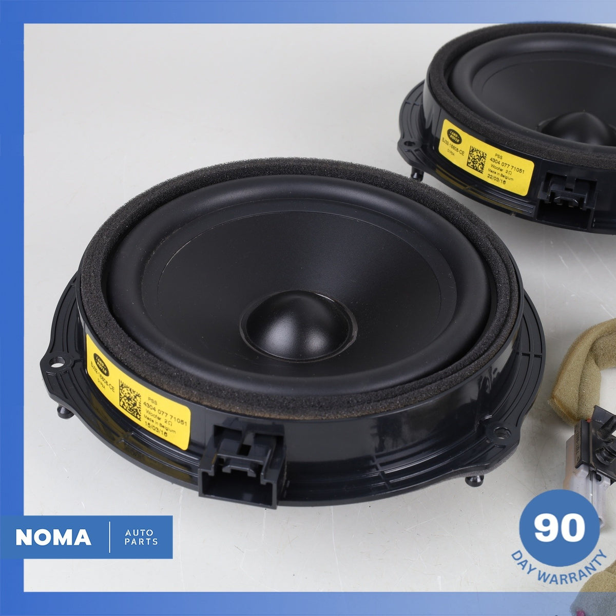 12-19 Range Rover Evoque L538 L550 Front & Rear Hi-Line 600W Speaker Set OEM - photo 6