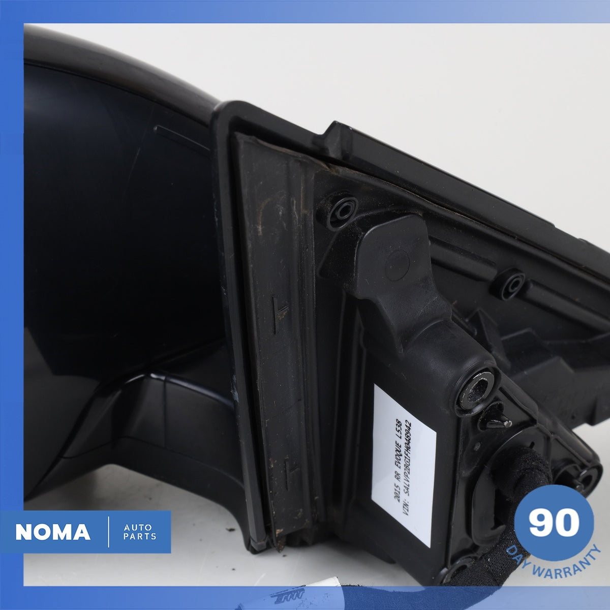 14-19 LR Range Rover Evoque L538 Left Side Rear View Mirror Assembly Black OEM - photo 5