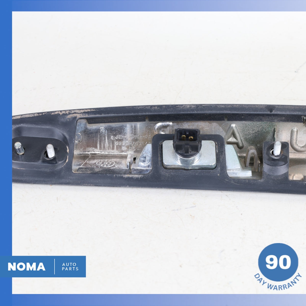 00-06 Jaguar X100 XK8 Rear Trunk Bezel License Plate Light Lamp Trim Chrome OEM - photo 14