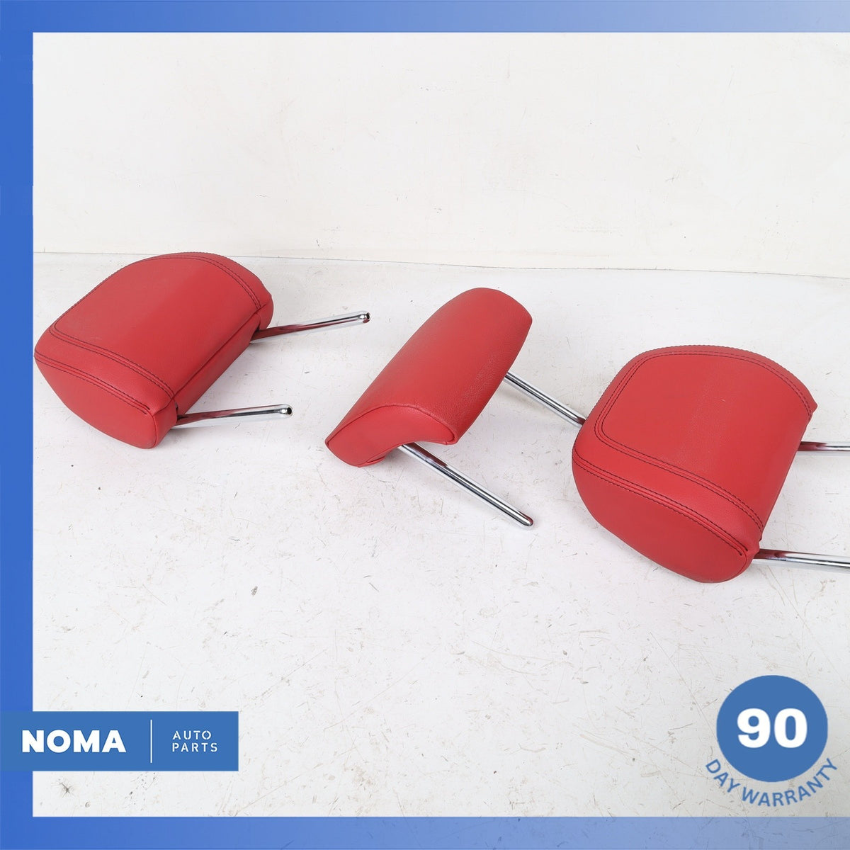 17-19 Jaguar X760 XE Rear Head Rest Headrest Set Red T2H22127 OEM - photo 14