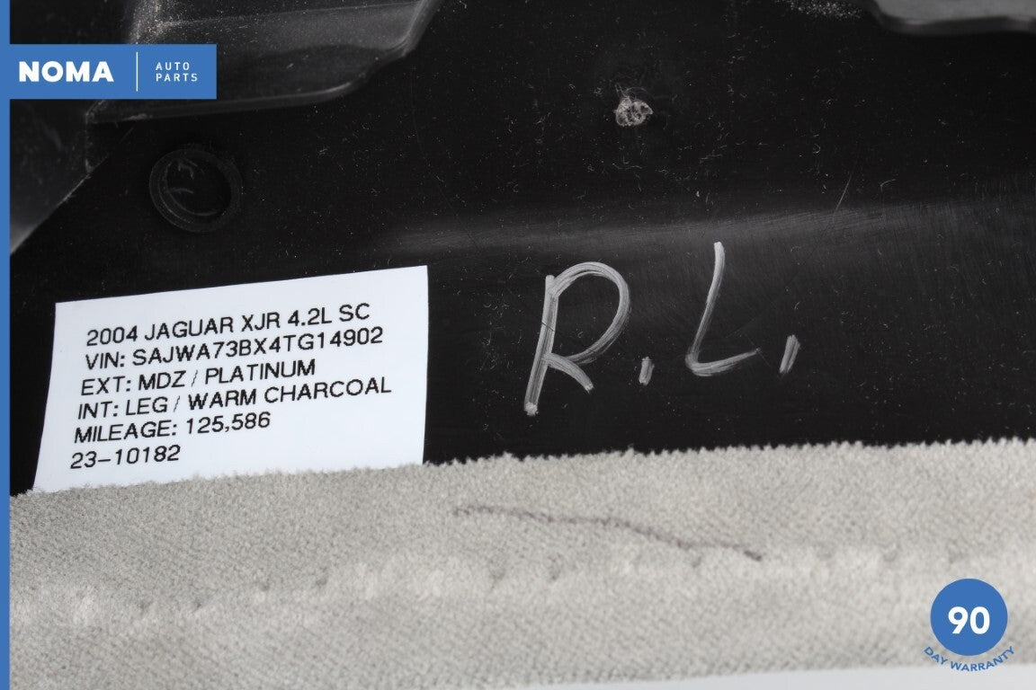 04-06 Jaguar XJR XJ8 X350 Rear Left Driver Side Lower C Pillar Trim LFJ OEM - photo 11