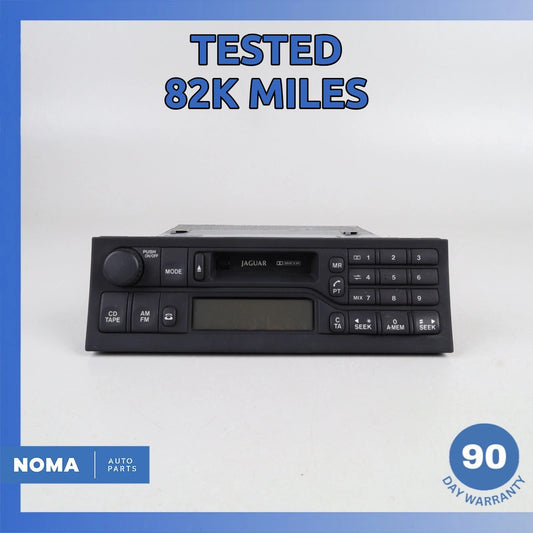 00-06 Jaguar X100 XKR AM FM Radio Receiver Cassette Player LJD4100AB OEM 82k - photo 1