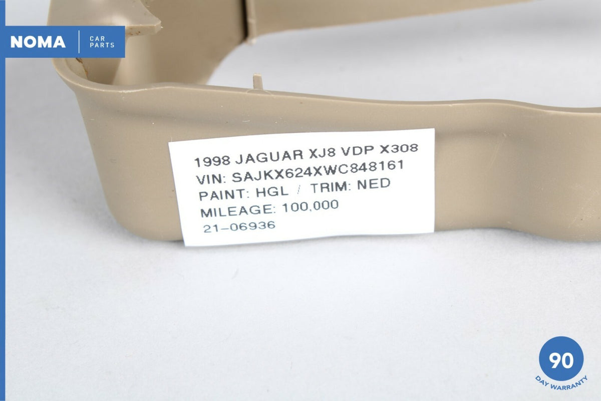 98-03 Jaguar XJ8 XJR VDP X308 Rear Right Seat Rail Catch Cover Trim AEK OEM - photo 6