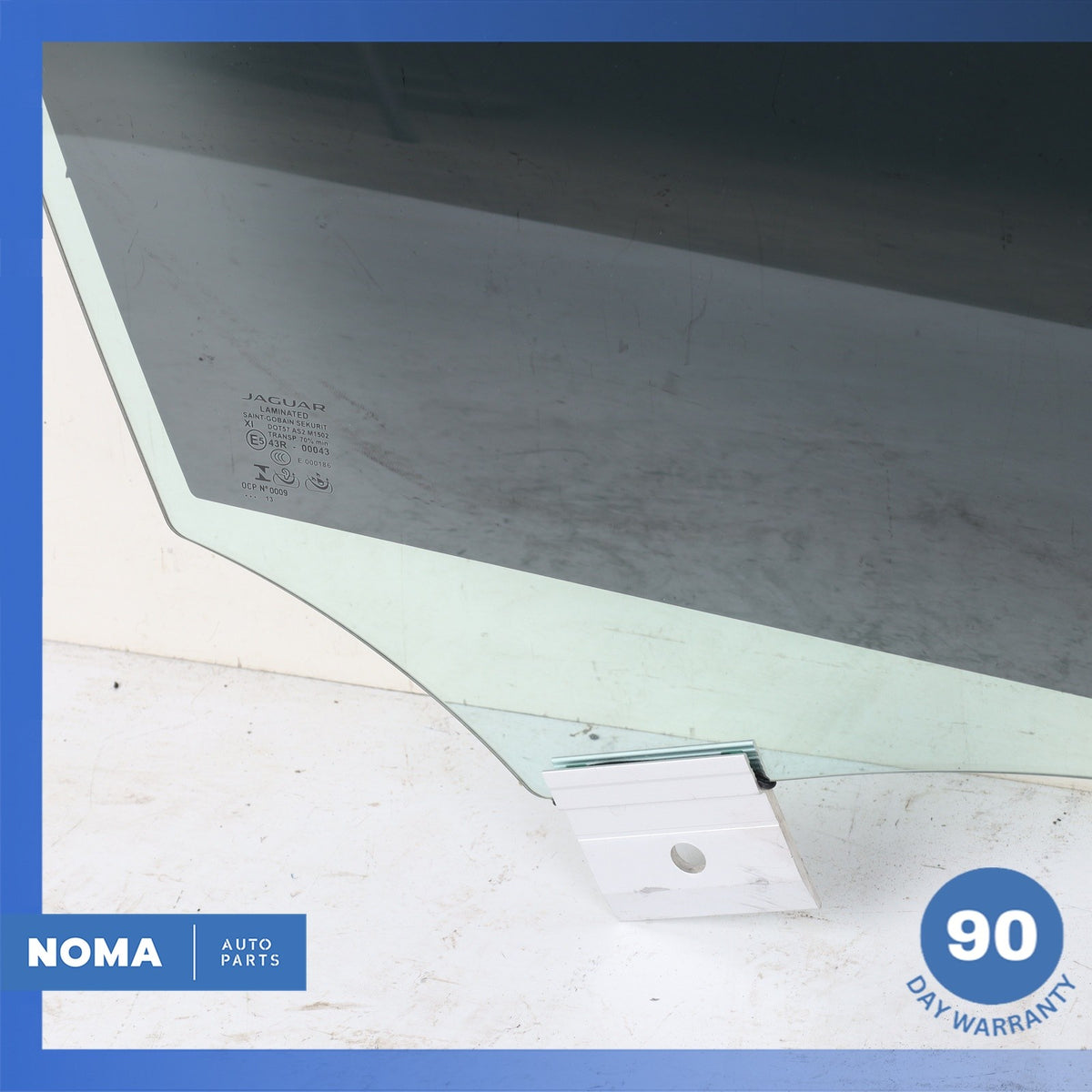 10-19 Jaguar X351 XJ XJR Front Right Passenger Door Window Glass C2D1717 OEM - photo 6