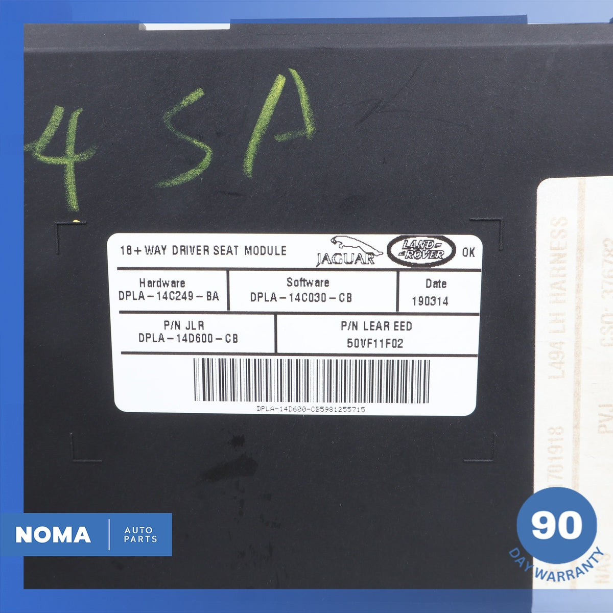 Range Rover Sport L494 Front Left Side Seat Control Module Unit OEM - photo 8