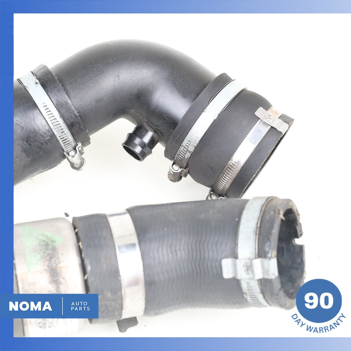 13-15 Jaguar X250 XF 2.0L Engine Air Intake Charge Hose Tube Set OEM - photo 7