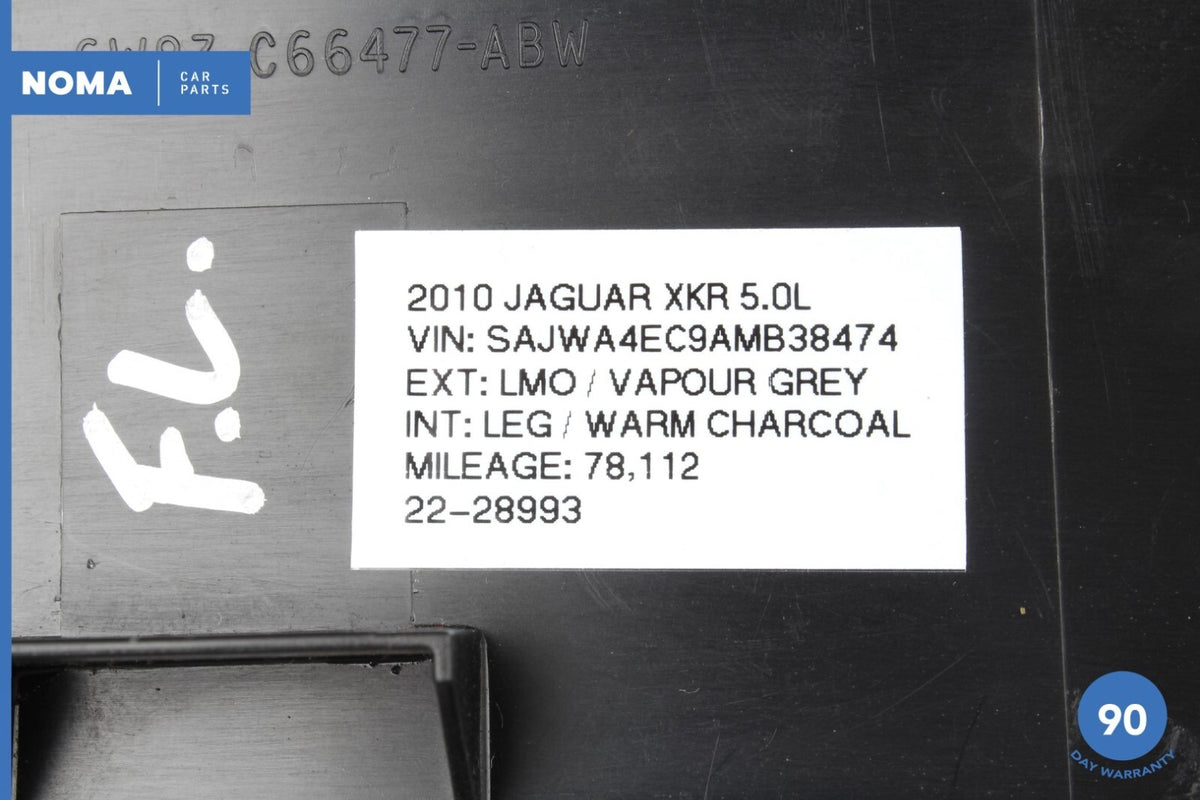 10-11 Jaguar XKR X150 Front Left Driver Side Seat Mechanism Cover LEG OEM - photo 15