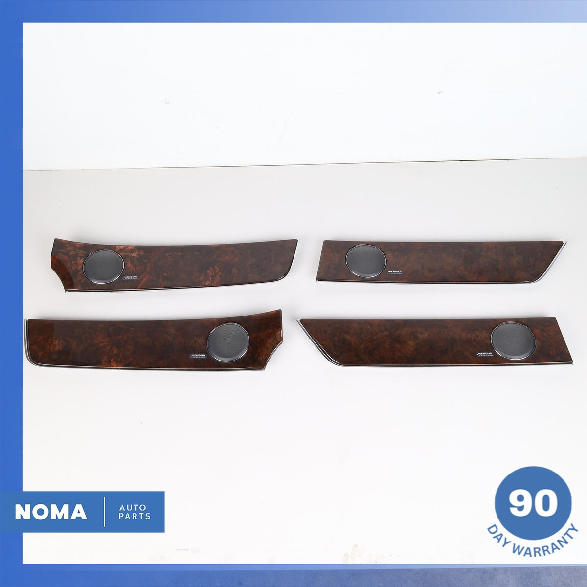 10-19 Jaguar X351 XJ SWB Front & Rear Side Door Interior Molding Set OEM - photo 1