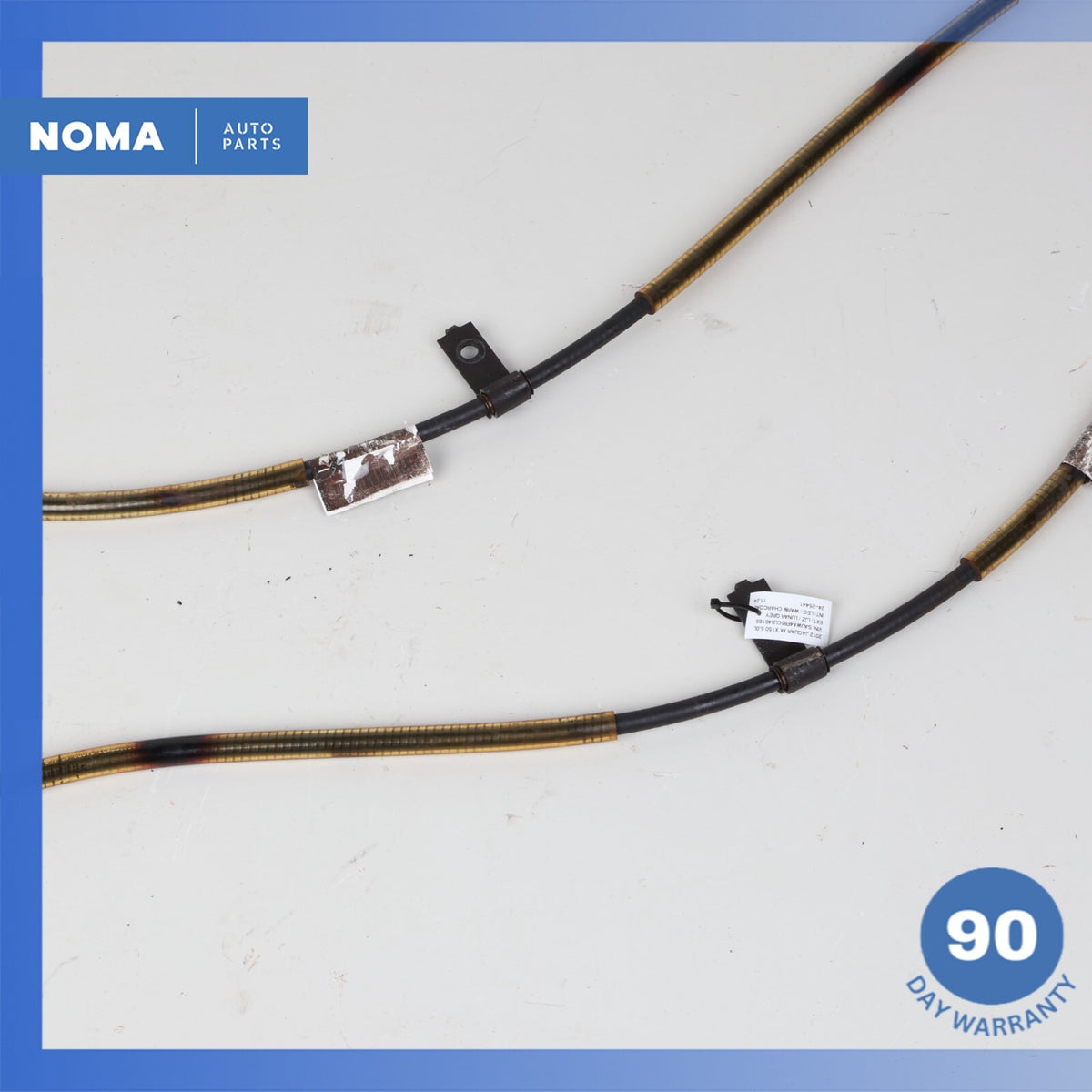 2012 Jaguar X150 XK Rear Left & Right Side Parking Brake Cable Set of 2 OEM - photo 3