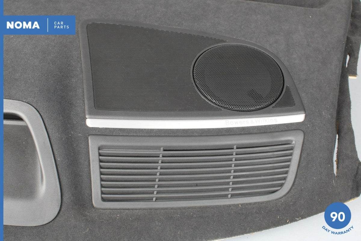 10-15 Jaguar XJ X351 Rear Parcel Shelf Trim Panel w/ Grilles & Harness PVJ OEM - photo 4