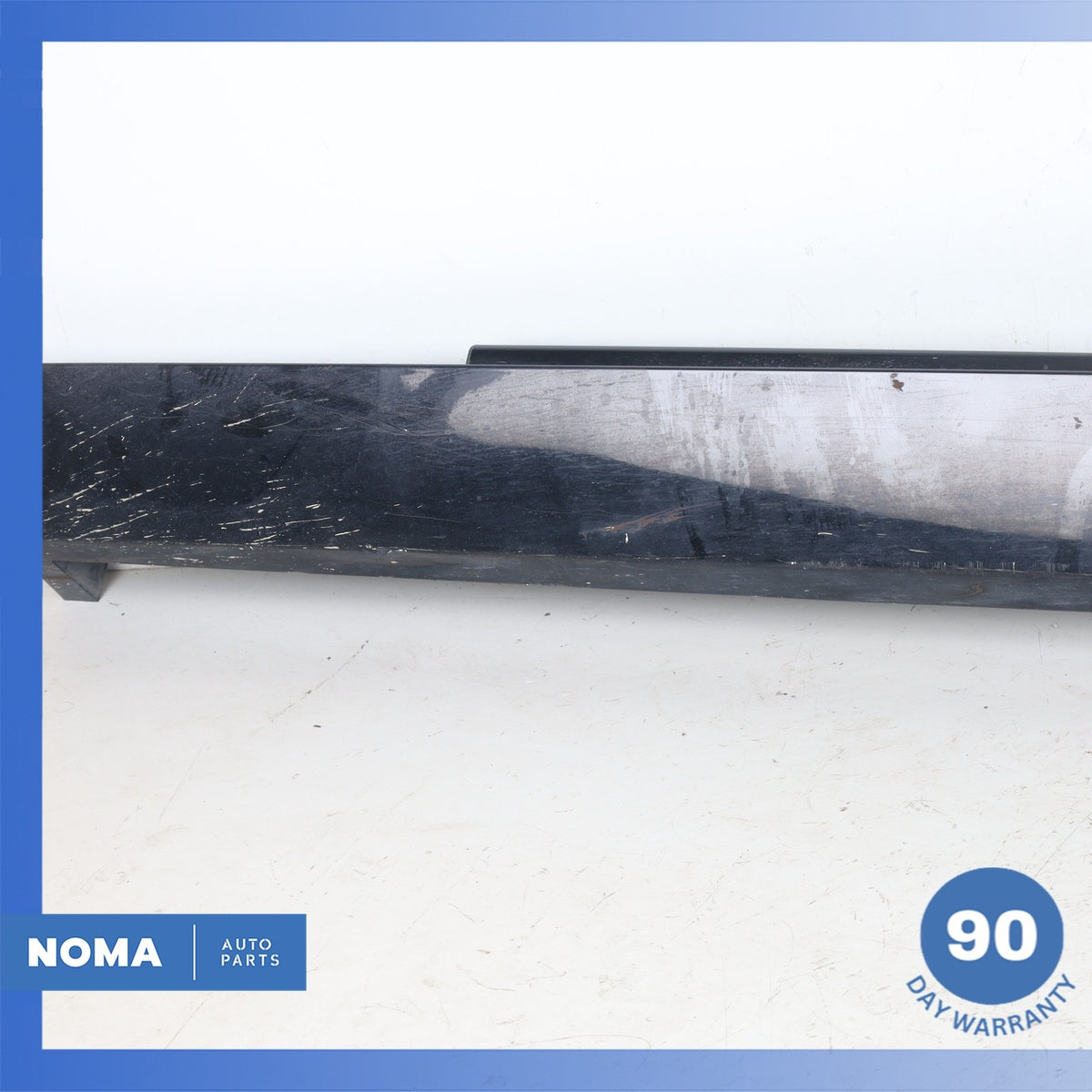 16-23 Jaguar X260 XF Left Side Skirt Rocker Molding Black T2H19197 OEM - photo 6