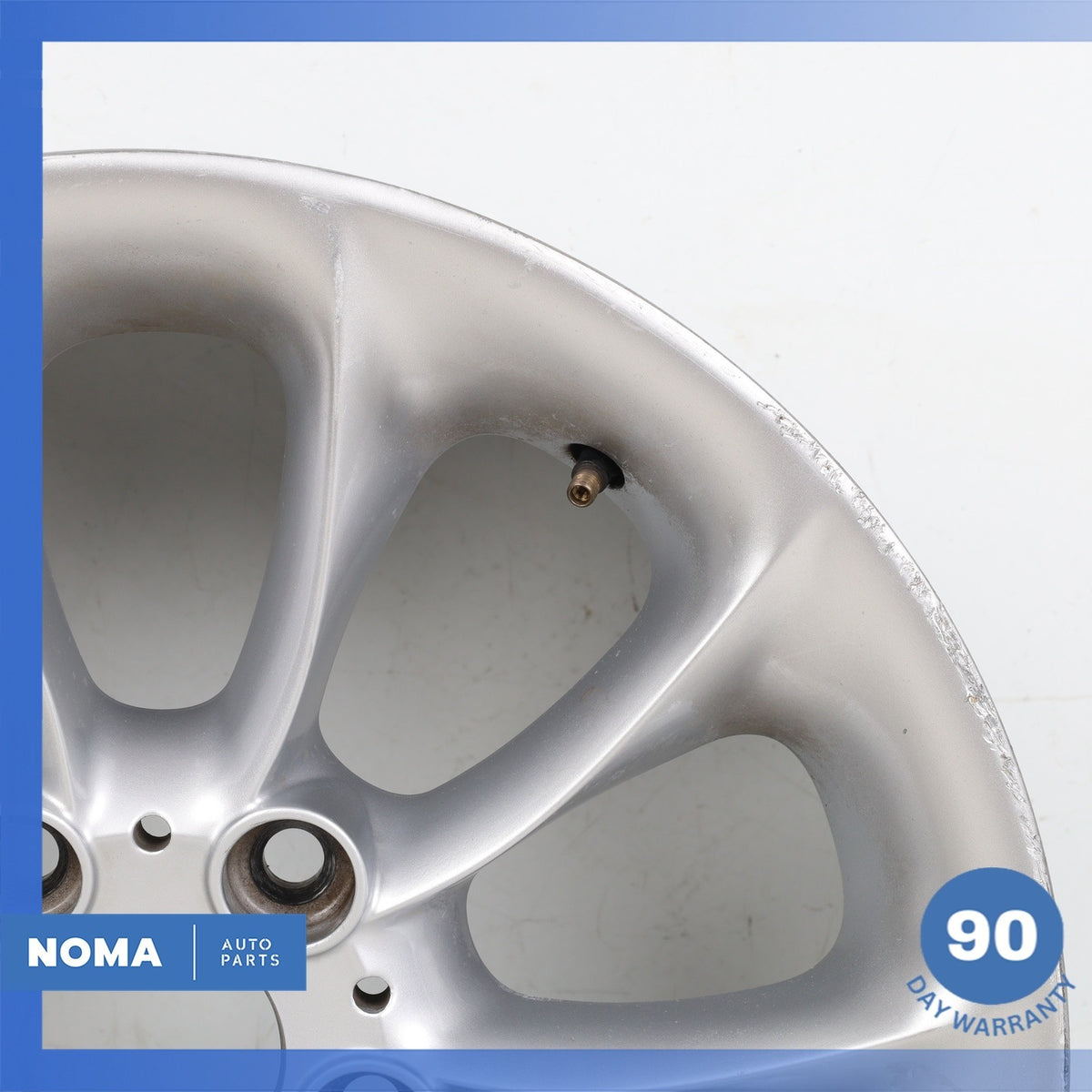 03-08 BMW E85 Z4 Style 106 8 x R17 17" Wheel Rim Silver 36116758191 OEM - photo 3