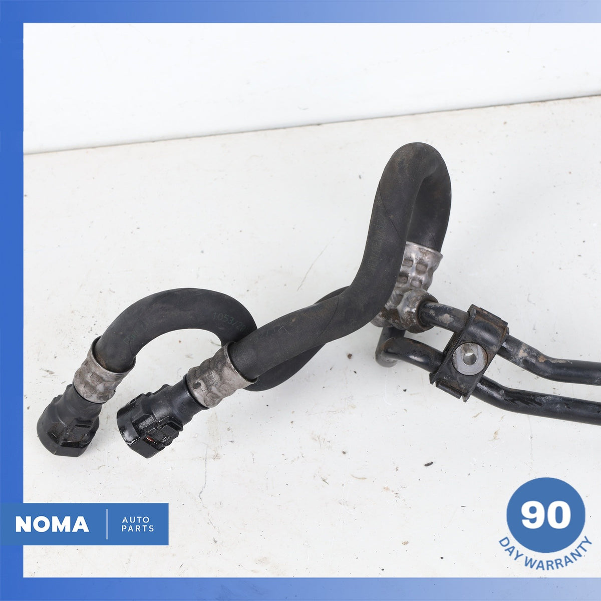 07-13 BMW E93 328i 128i Automatic Transmission Oil Cooler Pipe Line Set OEM 75k - photo 6