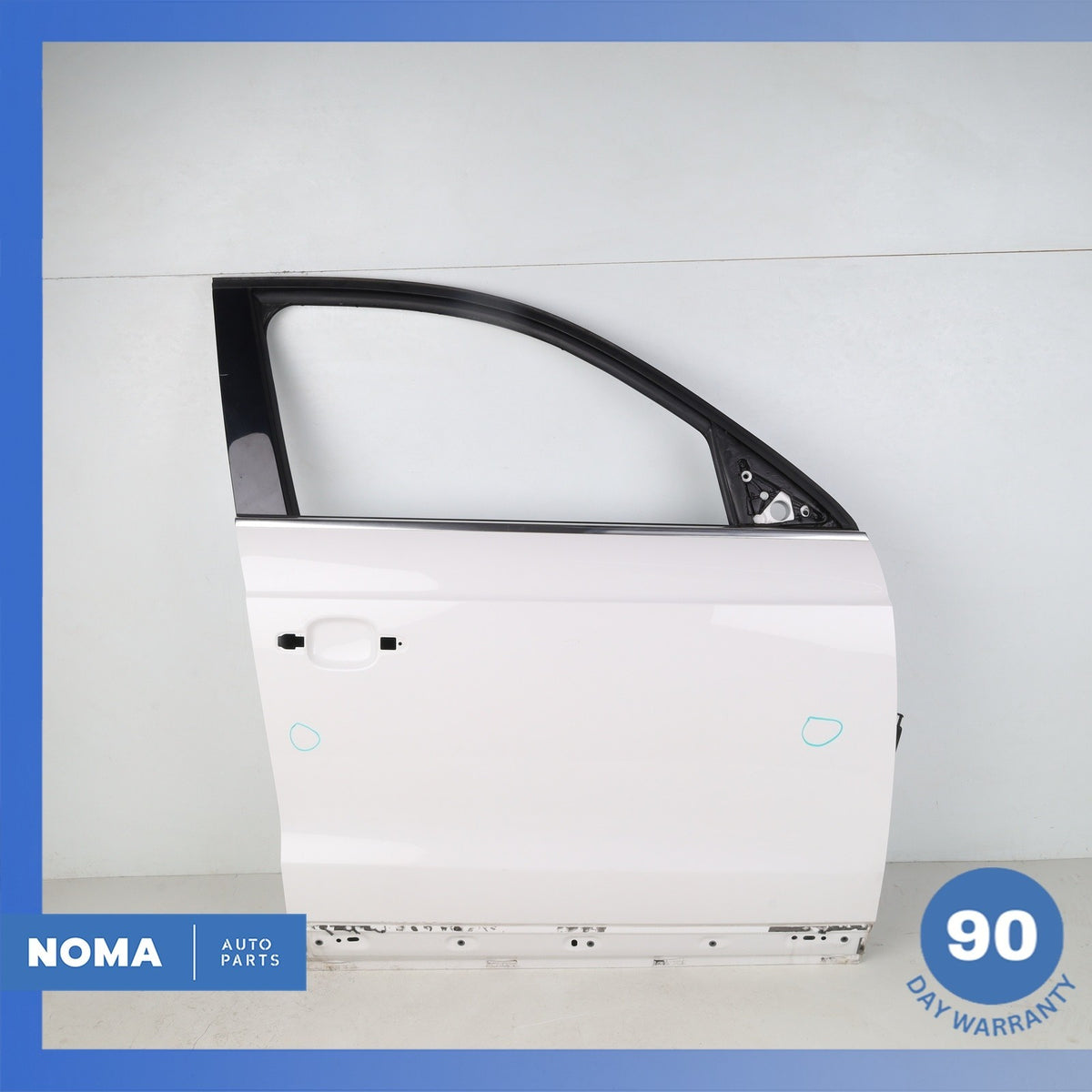 15-18 Audi 8U Q3 Front Right Passenger Door Panel Shell White OEM - photo 1