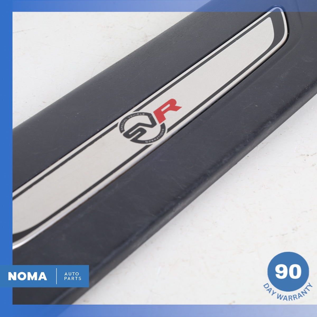 19-20 Jaguar X761 F-Pace SVR Front Left Door Tread Scuff Plate KK8M13201AA OEM - photo 4
