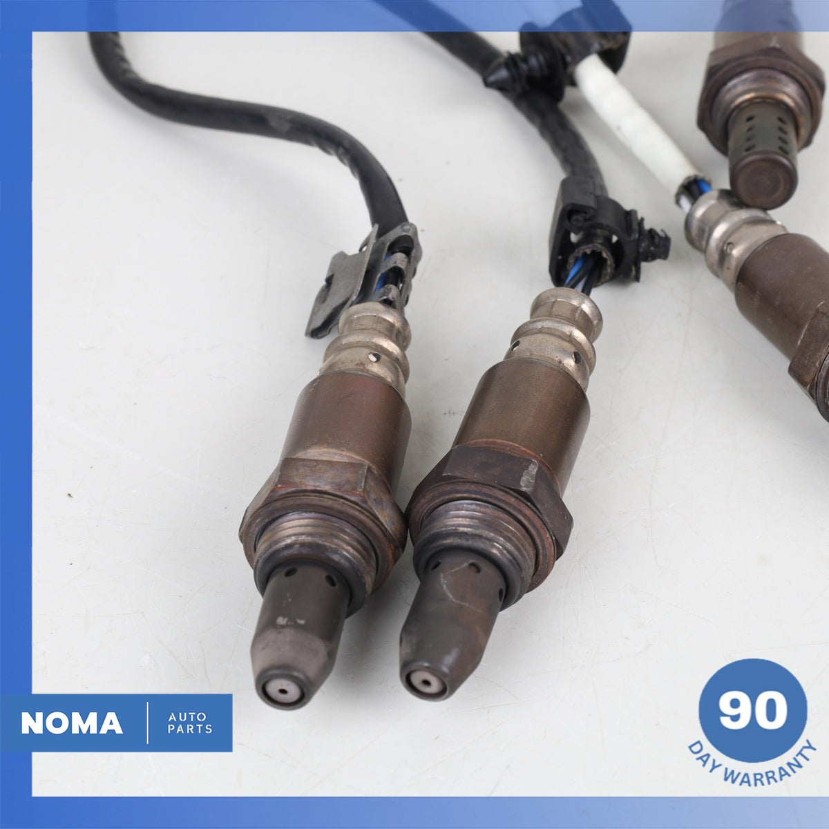 10-15 Jaguar X250 XF XK XFR Oxygen Lambda Sensor Set of 4 9W839G444AA OEM - photo 3