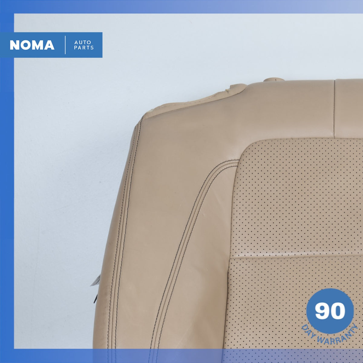 10-15 Jaguar X150 XK XKR Front Right Passenger Upper Seat Cushion Beige OEM - photo 3