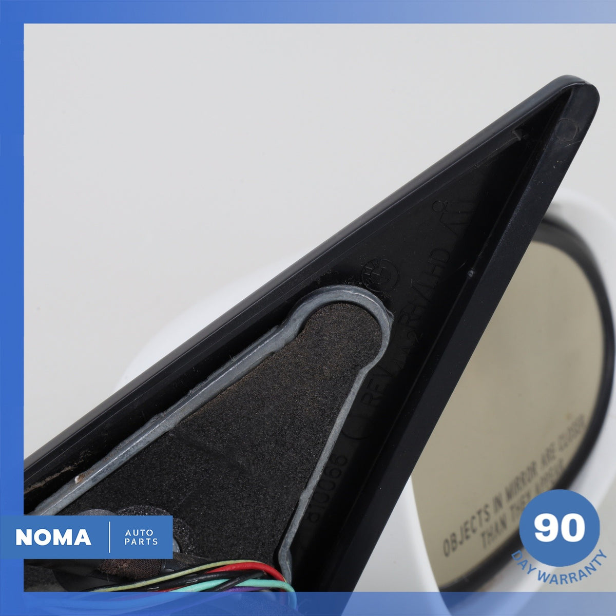 03-08 BMW E85 Z4 Right Side Rear View Door Mirror White OEM - photo 13