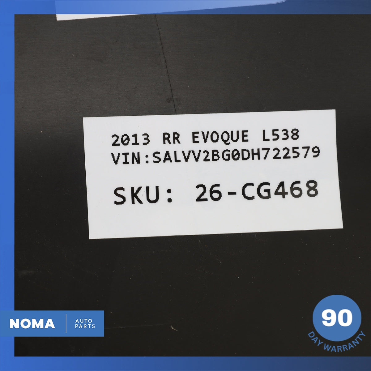 12-19 Range Rover Evoque L538 4DR Rear Left Door Lower Molding BJ32274A49BG OEM - photo 20