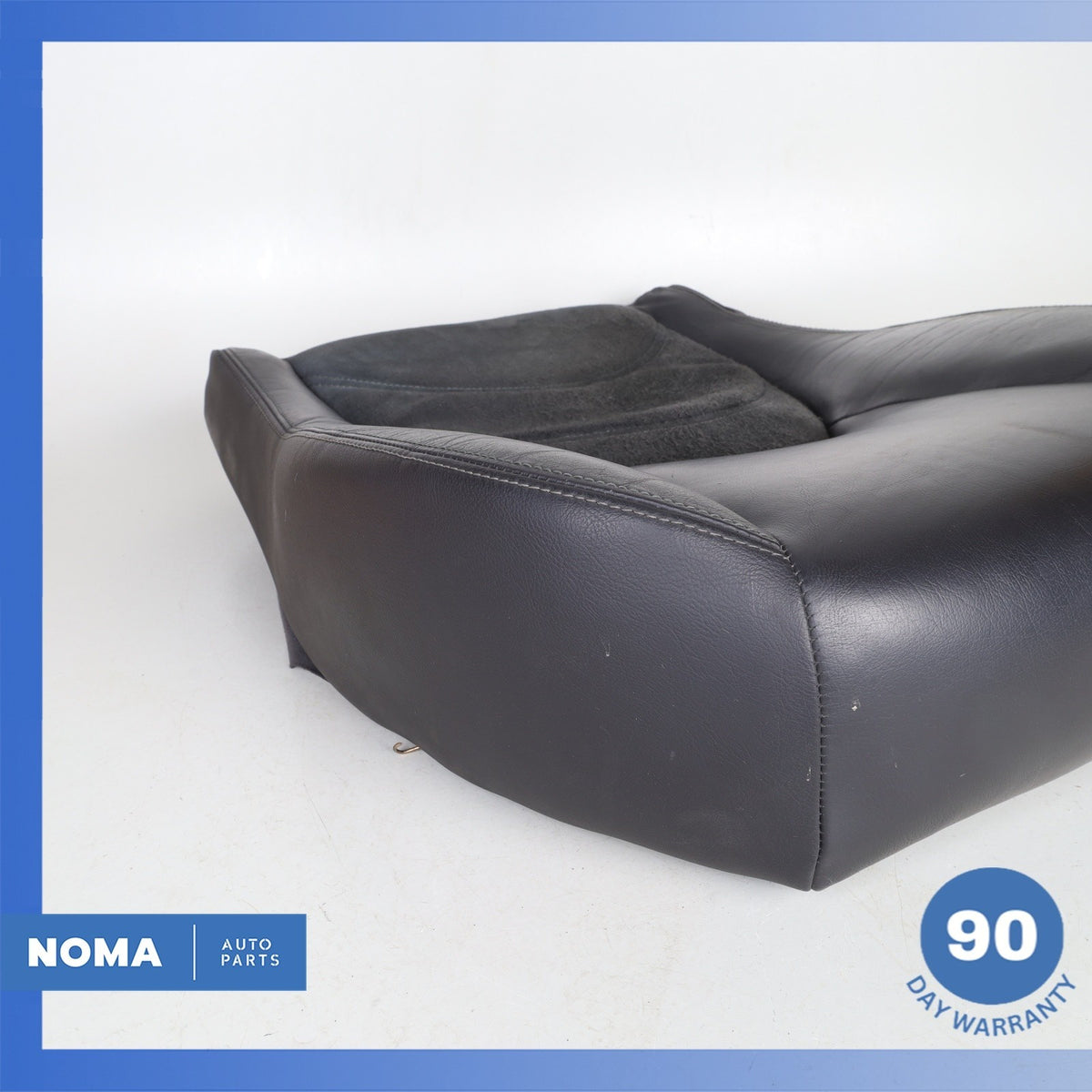 00-06 Jaguar X100 XK8 XKR Left Bottom Lower Seat Cushion w/ Switch Black OEM - photo 9