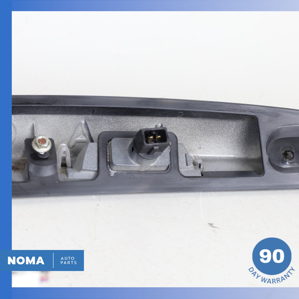 03-06 Jaguar X100 XKR Rear Trunk Bezel License Plate Light Lamp Trim Gray OEM - photo 14