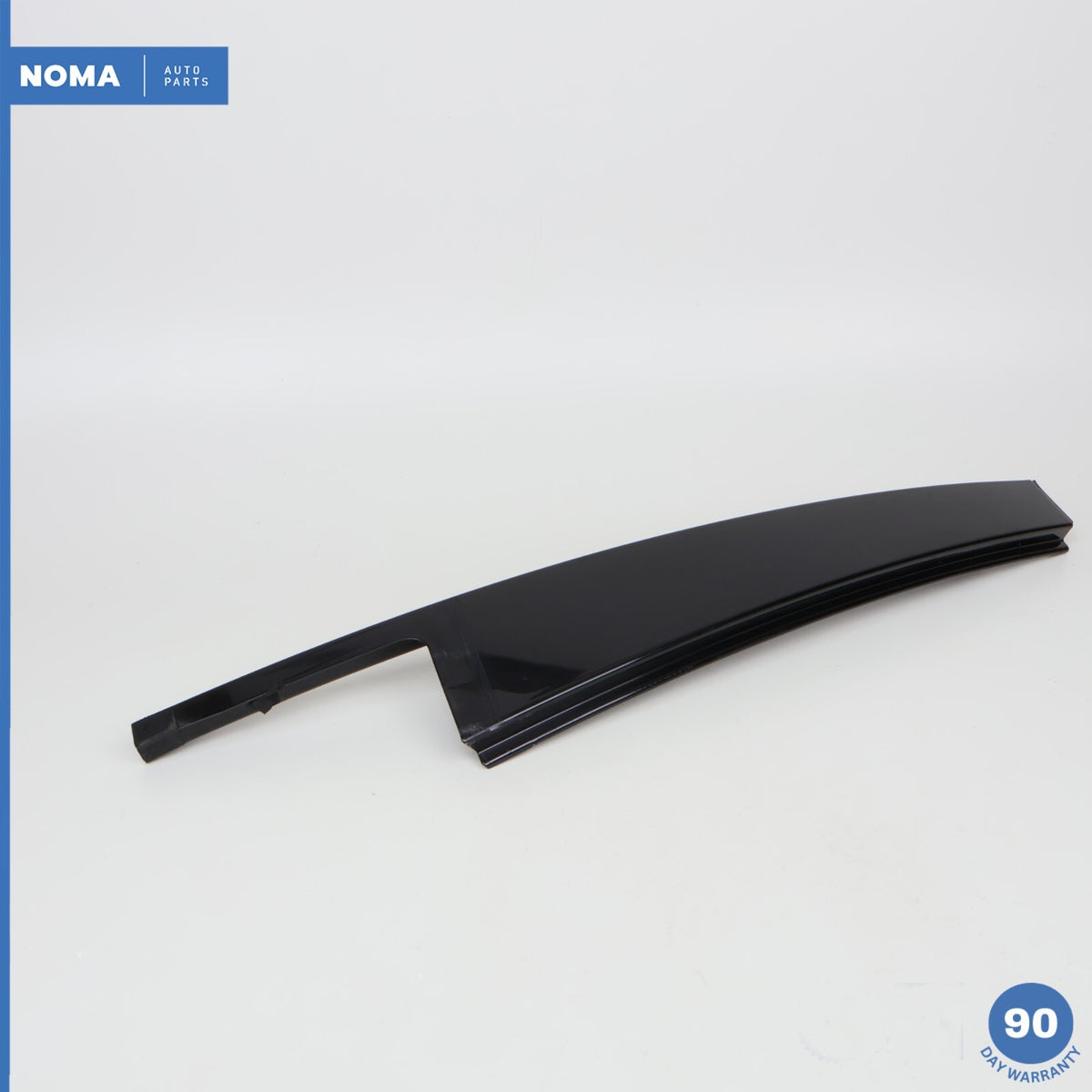 09-15 BMW 750Li F01 F02 Rear Right Side B Pillar Door Cover Moulding Black OEM - photo 1