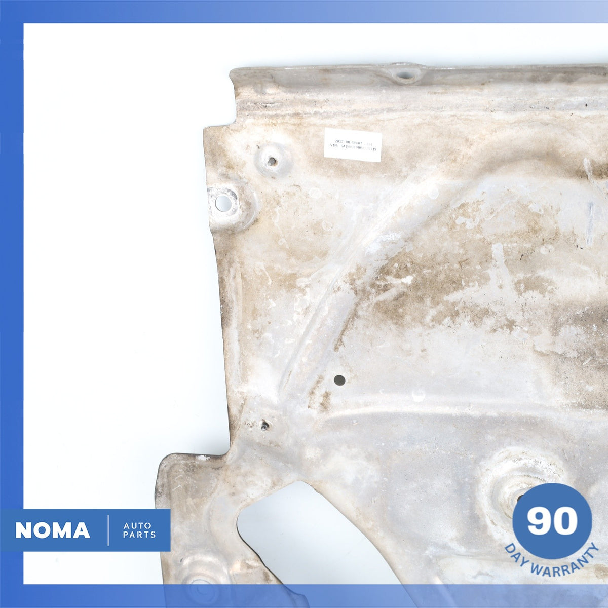 13-22 LR Range Rover Sport L494 L405 Front Engine Under Splash Shield Cover OEM - photo 11