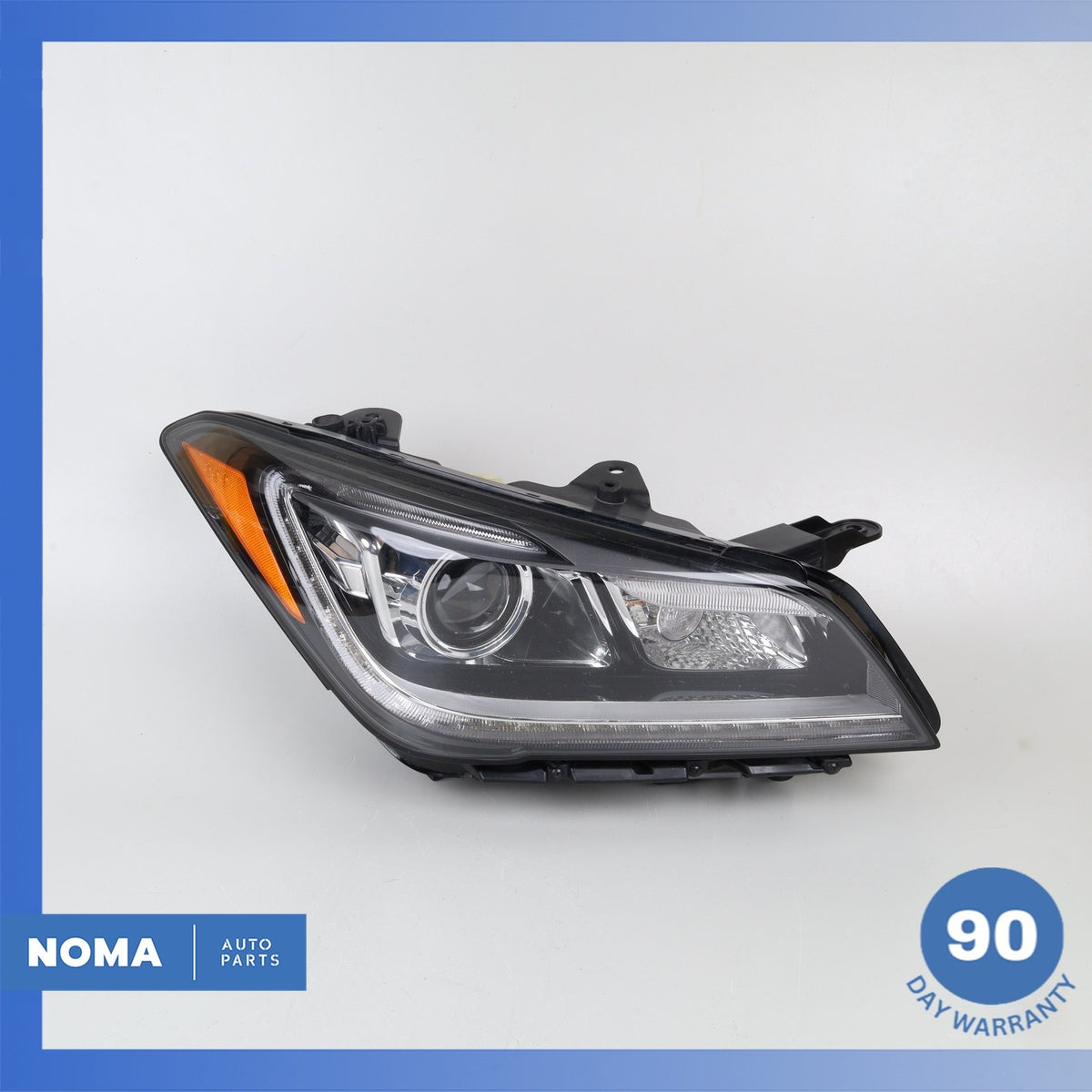 17-20 Genesis DH G80 Right HID Xenon Headlight Head Light Lamp OEM - photo 2