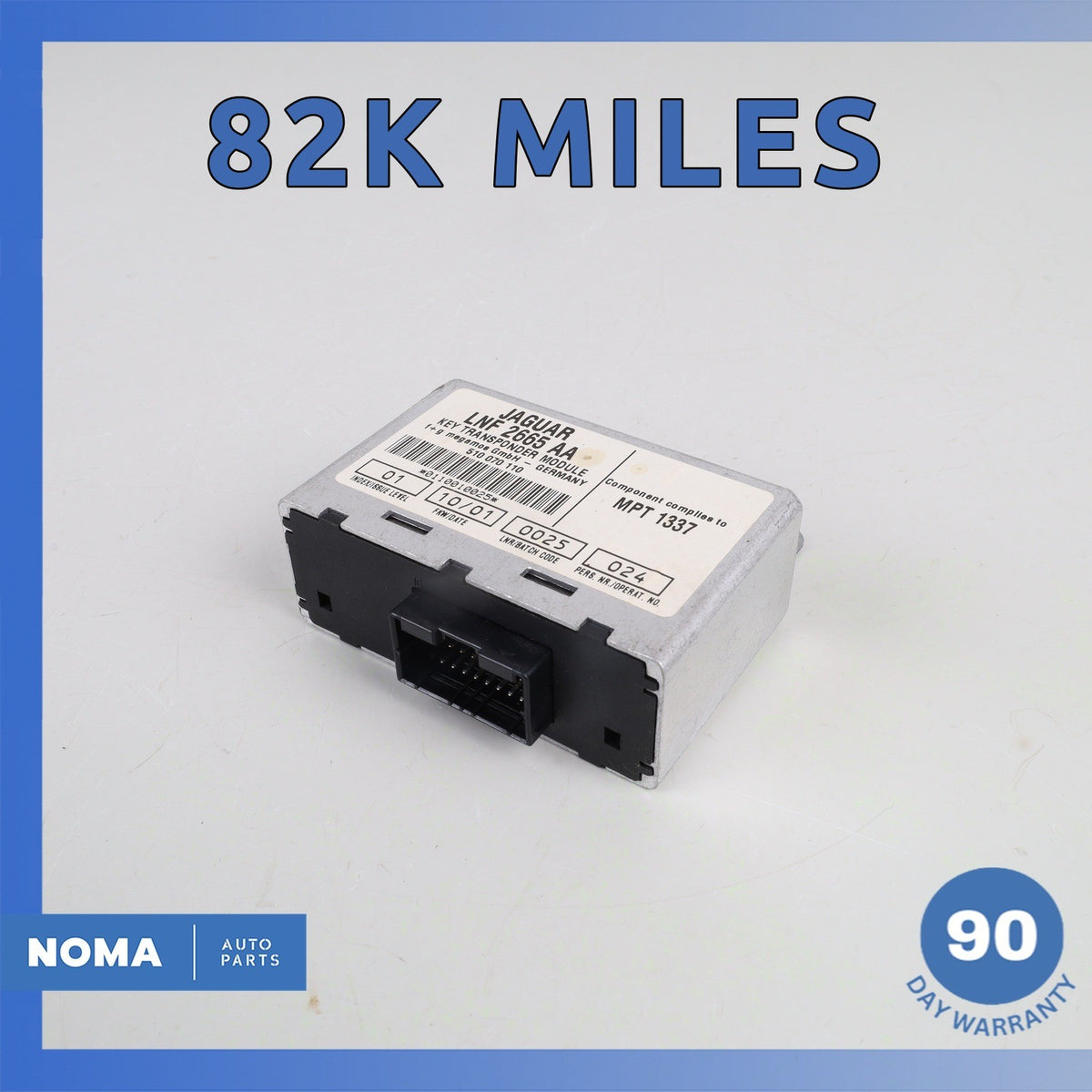 Jaguar X100 XKR Key Transponder Module Unit LNF2665AA OEM 82k - photo 1