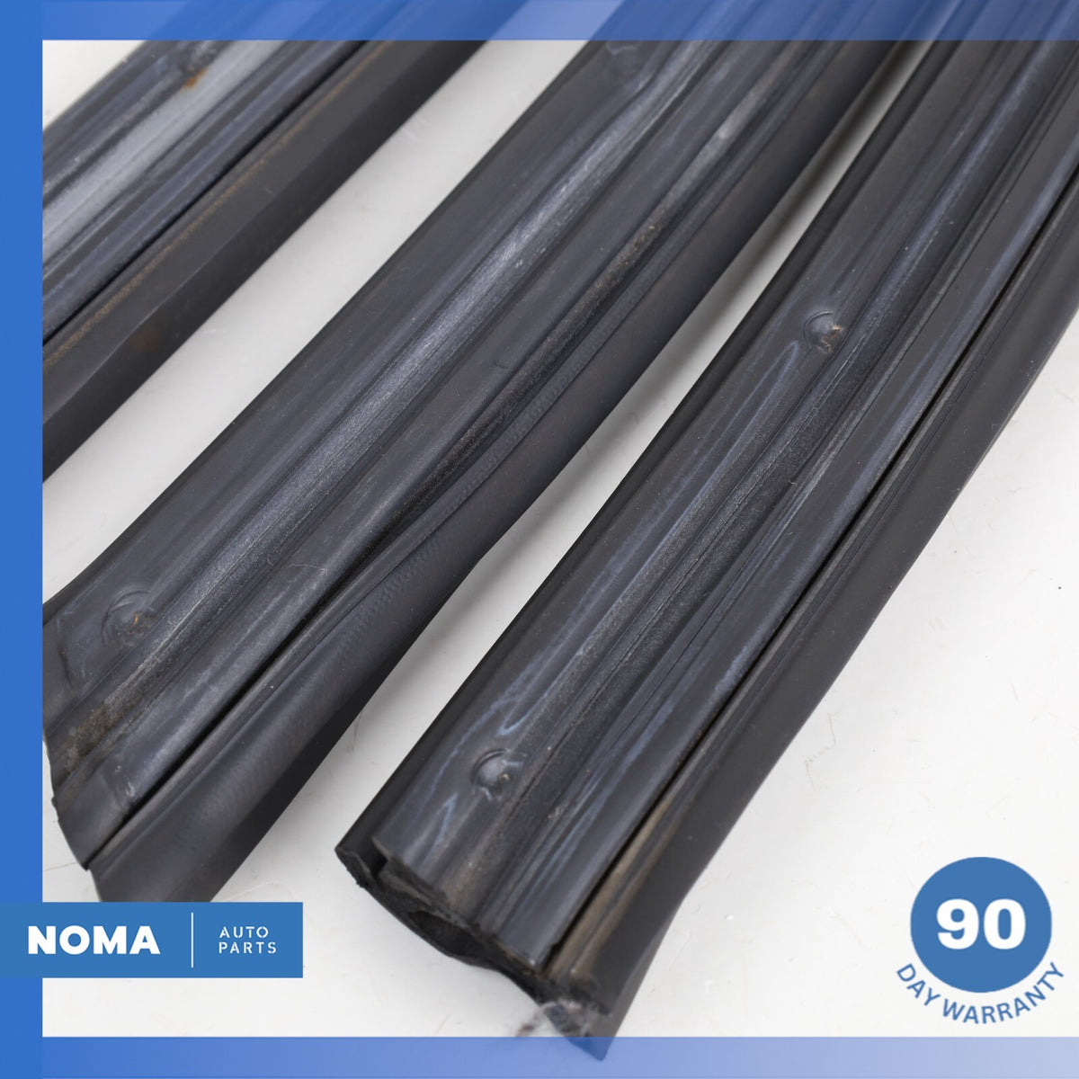 89-96 Jaguar XJS Convertible Top Roof Right Side Outside Molding Seal Set OEM - photo 10