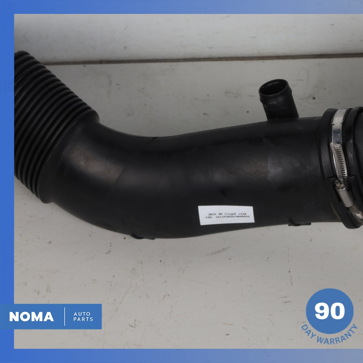 12-17 LR Range Rover Evoque L538 204PT Engine Motor Air Intake Duct Pipe OEM - photo 6